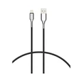 Cygnett Armoured Black 1m Lightning to USB A Braided Cable