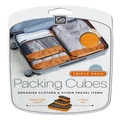 Go Travel Triple Packing Cubes in Orange