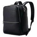 Samsonite Classic Leather Slim Backpack in Black