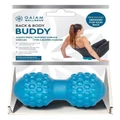 Gaiam Back and Body Buddy Double Massage Ball Roller in Blue