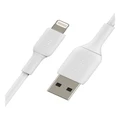 Belkin Boost Charge 1m Lightning to USB-A Cable White