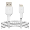 Belkin Boost Charge Lightning to USB-A Braided Cable 1m Black