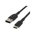 Belkin Boost Charge 1m USB-C to USB-A Braided Cable in Black