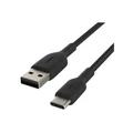 Belkin Boost Charge 3m USB-C to USB-A Braided Cable in Black