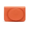 Fujifilm Terracotta Instax Square SQ1 Leather Case in Orange