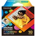 Fujifilm Instax Square Rainbow Instant Film 10 Pack Assorted