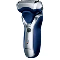 Panasonic 3-Blade Rechargeable Wet & Dry Shaver with Slide-Up Trimmer in Blue