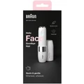 Braun Face Mini Hair Remover Electric Facial Hair Removal for Women White FS1000