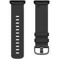 Fitbit Charge 5 Leather Band Black Large
