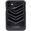 Ted Baker Padded Back Shell iPhone 11 Quilted Black, 83250