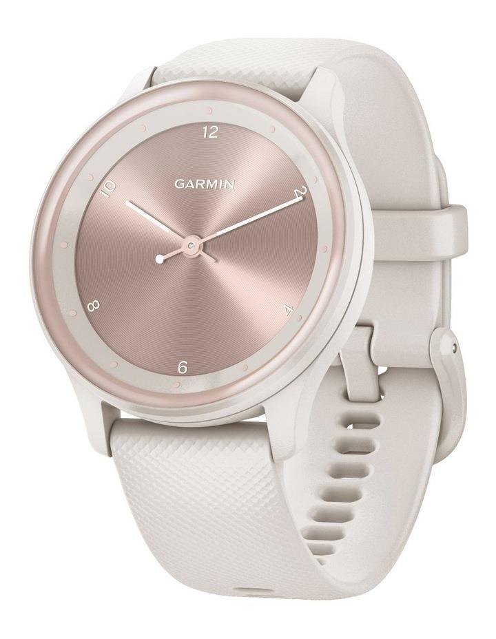 Garmin Vivomove Sport Hybrid Smartwatch in Ivory