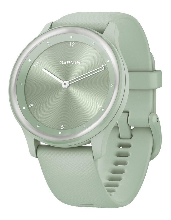 Garmin Vivomove Sport Hybrid Smartwatch in Cool Mint