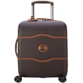 Delsey Chatelet Air 2.0 55cm 4 Double Wheel Cabin Trolley Suitcase in Brown