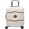 Delsey Chatelet Air 2 55cm 4 Double Wheel Cabin Trolley Suitcase in Angora White