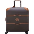 Delsey Chatelet Air 2.0 66cm 4 Double Wheel Trolley Suitcase In Brown