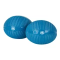 Gaiam Ripple Grip Pilates Toning Balls 1.0kg Pair in Blue