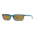 Arnette Eskimo Polarised Sunglasses in Transparent Blue One Size