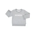 Bonds Tech Sweats Pullover (Sizes 3-7) in Grey Grey Marle 4