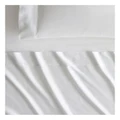 Sheridan Supersoft Tencel Cotton Sheet Set in White King 50cm