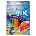 Artline Stix Colouring Marker 10 Pack Pens in Multi Assorted