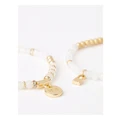 Piper Love Stretch Bracelet Set in White/Gold White