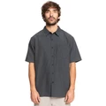 Quiksilver Centinela Short Sleeve Shirt in Black XL