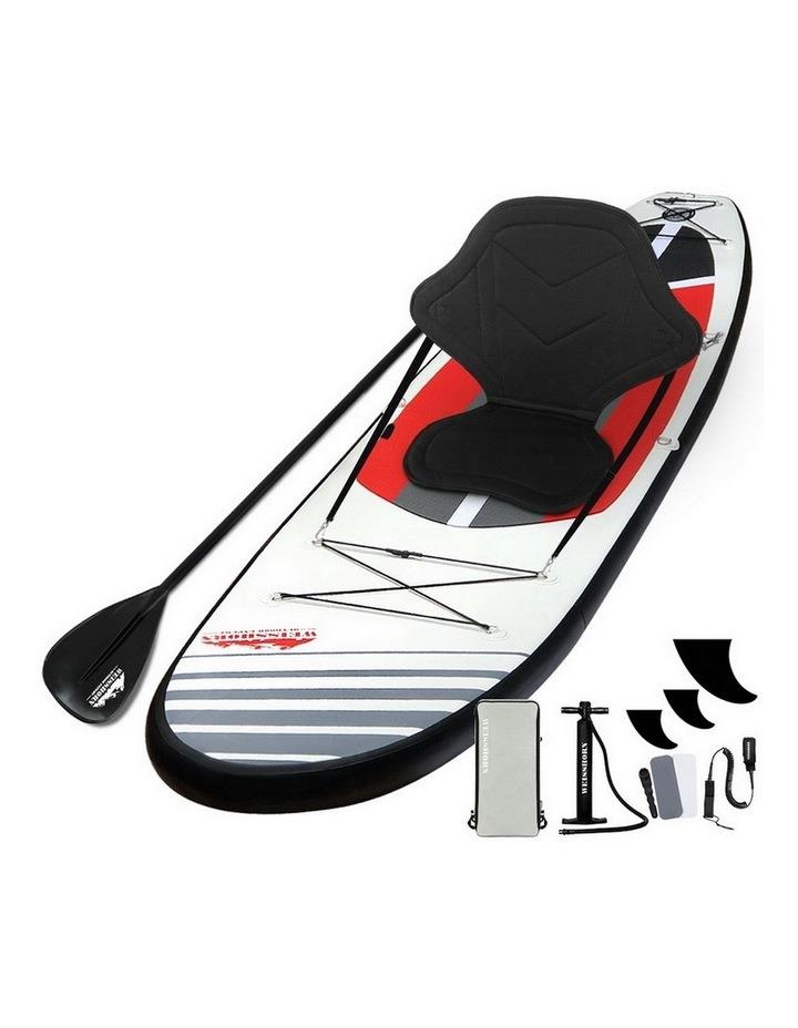 Weisshorn Inflatable Stand Up Paddle Board in White/Red