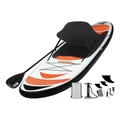 Weisshorn Inflatable Stand Up Paddle Board in White/Orange
