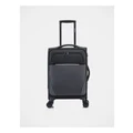 Monsac Pro Flex 55cm Soft Side suitcase in Black EL6335SB Black