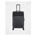 Monsac Pro Flex 80cm Soft Side suitcase in Black EL6335LB Black