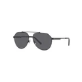 Dolce & Gabbana 0DG2288 Polarised Sunglasses in Matte Black