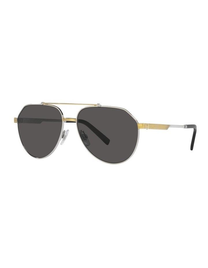 Dolce & Gabbana 0DG2288 Sunglasses in Silver/Gold Silver