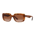 Dolce & Gabbana 0DG4414 Sunglasses in Havana Leo Brown