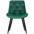 Artiss Eloise Velvet Armchair in Green