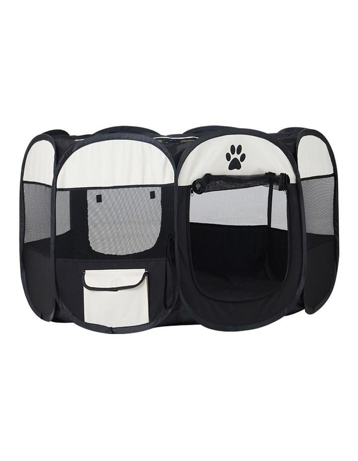 i.Pet Pet Playpen Enclosure 8 Panel 3XL Tent in Black