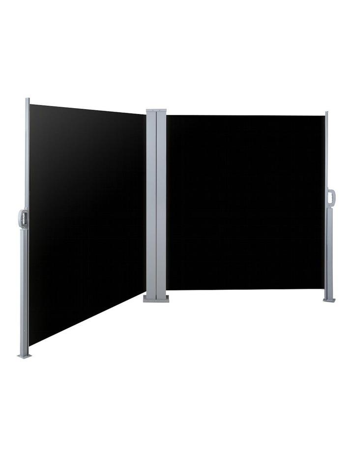 Instahut Side Awning Outdoor Blinds Retractable 2X6M Black