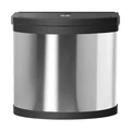 Cefito Kitchen Swing Out Pull Out Bin Stainless Steel 12L Silver