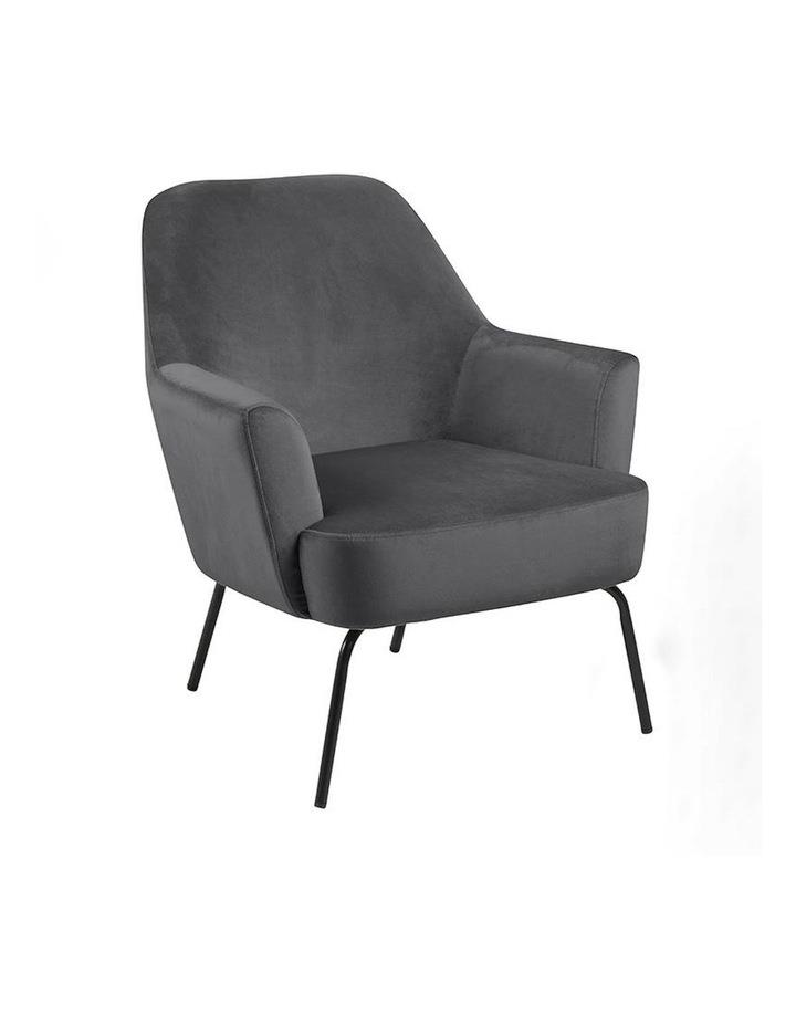 Innovatec Monroe Lounge Chair in Grey/Black Grey