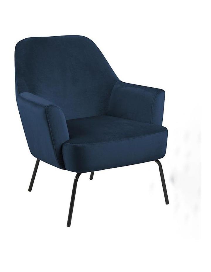 Innovatec Monroe Lounge Chair in Navy/Black Dark Navy