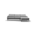 Innovatec Tiana 3 Seater Sofa with Right Chaise in Grey