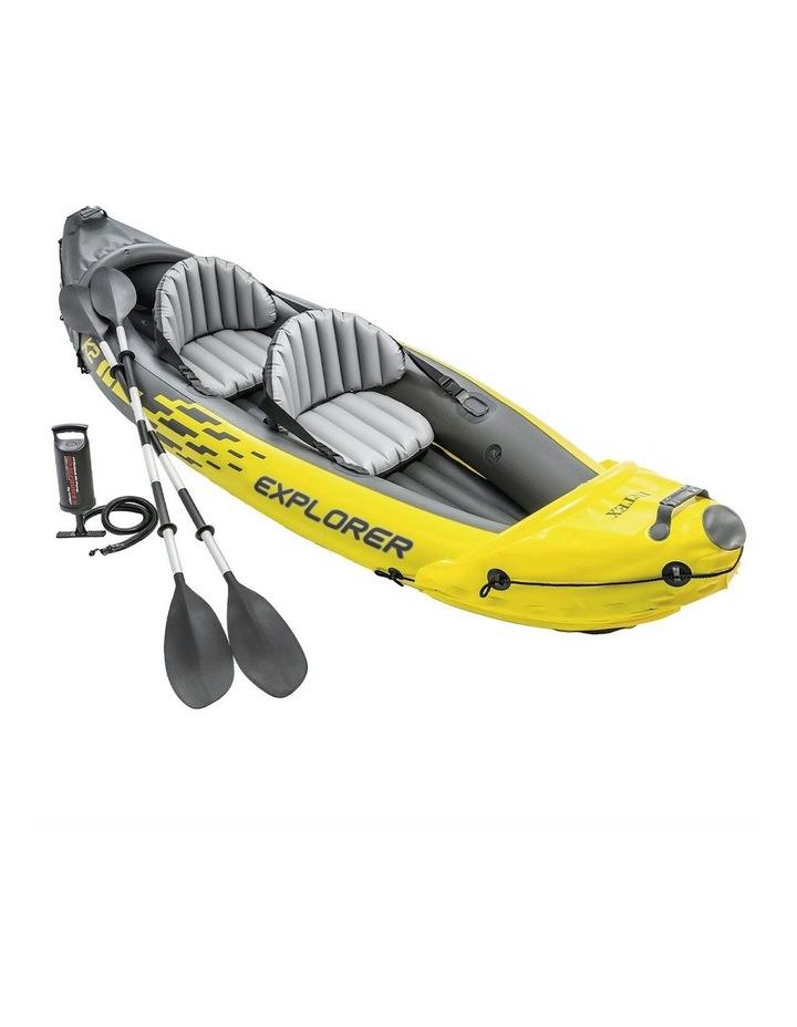 Intex Explorer K2 Inflatable Kayak Canoe in Yellow