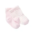 Bonds Baby Classics Sweet 2 Pack in Pink Bootee Pink 000