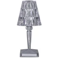 Lightsup Online Eugenia Touch Table Lamp in Silver