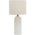 Cooper & Co Clayton Modern Ceramic Table Lamp 61cm in Cream