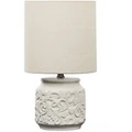 Cooper & Co Florence Modern Ceramic Table Lamp 46cm in White