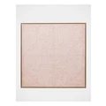 Vue Abstract Wall Art 92.6x92.6x4.3cm in Pink