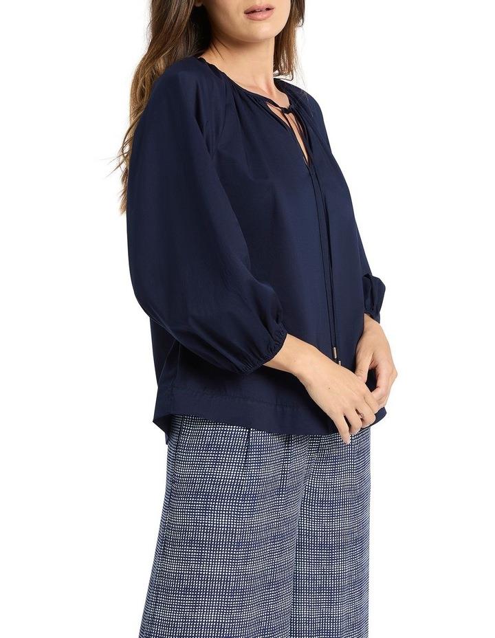 David Lawrence Soheil Voile Blouse in Midnight 10