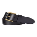 Polo Ralph Lauren Leather Dress Belt in Black 34