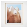 Vue Desert Buildings Wall Art 60x90x4cm in Multi