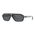 Dolce & Gabbana DG6176 Polarised Sunglasses in Black